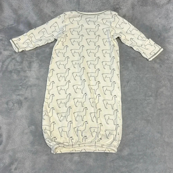 Touched by Nature - Organic cotton convertible  nightgown. Size 0-6 months - Picture 4 of 4
